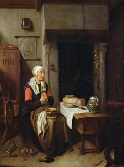 The Grace by Quiringh Van Brekelenkam